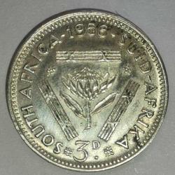 LOT.12 » GÜNEY AFRİKA 1956  3 PENCE  GÜMÜŞ  1,41  GRAM