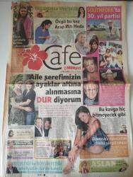 MİLLİYET CAFE GAZETESİ-12 Kasım 2008-Patrick duffy-linda gray-ken kercheval-hülya darcan-bergüzar Korel-Halit ergenç-Tan sağa Türk-Çağdaş ertuna ile son durum ne olacak bu dizilerin hali-Nilay Örnek ile aklımın köşesi çocuklarla gidilebilecek yerler atlasına büyük ilgi-reyting canavarı Sina koloğlu dünya derbisi deilmiş-doktor Eser Alptekin ile sağlık olsun bel fıtığı ve boyun fıtığı ameliyatları tarihe karıştı-Yaprak Dökümü dizisi-Selen Seyven-Hakan kırkoğlu‘yla astroloji-charlene tilton-steve kanaly-larry hagman-yağmur Dilara koçak ile iyi yaşam yaşlandıran yiyecekler-Hande Soral-arapkızı Özgü Namal-Ali Sunal ve Gökçe Bahadır-İzzet ve ipek Günay-Ali eyüboğlu-bergüzar Korel-bu kavga bitmez-Fikret Hakan-Tuğçe Kazaz-Tolga karel-Öykü Çelik-Cüneyt Özdemir-timsal Karabekir-Mehmet Ali erbil-Scarlet Johnson-Demet Kutul Ay-Duygu canbaş ve Erhan Ertürk-Işın Gürel-Tolga Çevik-Avrupa yakası dizisi-Nihat hatipoğlu izleyici sorularını yanıtlıyor-Meltem cumbul ve Özcan Deniz başrolde aşk yakar dizi