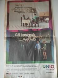 HÜRRİYET PAZAR GAZETESİ-14 Aralık 2014-Siyah kalem-emlak konut-aşırı yemenin beş şaşırtıcı nedeni-kırkından önce iyi beslen kırkından sonra bol yürü-ayla Günerhan-Unıq İstanbul-Turkmall-Zeryaköy’de doğayla iç içe bir yaşam-sosyal alanlar-köyde çocuk olman-köyde hayat-sayfa sayısı dört