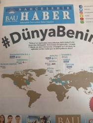Bahçeşehir haber Gazetesi doğum günü hediyesi -Alara Ekin Keleşoğlu-Ege Eryazğan-Tuğçe Özcan-Seda Şimşek-Pelin Arslan-ApplyBAU ile hayalin bursun olsun-Türkiye’nin yeni nesil tıp fakültesi BAU TIP-Bilim insanı seçme programı (BİSEP)-Stanford Üniversitesi’nin Robotik Laboratuvarı BAU’da-Yarının sağlık sorunları için çözümler üretiliyor-Android Laboratuvarı-BAU Enerji Yönetimi Laboratuvarı açıldı-Intel işbirliği ile akıllı şehir uygulamaları BAU’da geliştiriliyor-Yeni nesil iletişim laboratuvarları-Türkiye’nin en büyük BAU Global-Farklıdır-Okul sıralarından iş dünyasına-BAU öğrencileri mesleği haber merkezlerinde öğreniyor-Yeni nesil iletişim BAU Galata Kampüsü