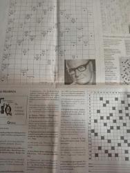 Cumhuriyet bulmaca Gazetesi doğum günü hediyesi-İlker mumcuoğlu-anahtar sözlük-küp bulmaca-geçen haftanın çözümleri-kare bulmaca-heceli akrostiş-konulu şifre bulmaca-heceli bulmaca-sözcük bulmaca-küp bulmaca-Armanlı bulmaca-Sedat yaşayan-954 sayılı Çengel bulmacanın yanıtları-güncel yayıncılık-sayfa sayısı dört