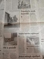 Vizyon Gazetesi doğum günü hediyesi-10 ağustos 1998-Yazı uzun hayat kısa-Coşkun kırca çıkının denetlenmesi meclis soruşturması-Ercan tuzcular-darbe yapmak için mavzer yeter-Şevket Çizmeli-tarihçi Profesör Mete Tunç-Enver Paşa-İsmet İnönü-Çerkez ethem-pusulayla uçak kaçırıldı-Suat taşpınar-189 kişinin katili böcek-Yağmur atsız at operaları-Taliban yeni cephe açtı-Kuzey İrlanda’da Barış‘a destek-hadım ol cezanı indir-Filistin’e yeni hükümet-Filistin parlamentosu devlet başkanı Yaser Arafat-Jivkov miting li uğurlandı-FBI peşinde-Suudi milyarder Osame bin Ladin’in bulunduğu öne sürülüyor-sayfa sayısı iki