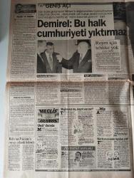 MİLLİYET GAZETESİ-24 Şubat 1997-Luciano pavarotti-meral Akşener-Soydaşlara tüm kapıları kapandı-Hüseyin Solmaz-Edip Emil Öymen-Brezilyalı köylüler başkente yürüyor-NATO üyeliği uğruna barıştılar-üç tenor üç aşkı-mankenden başkan olursa-ünlü manken claudia schiffer-bu bakan başka bakan-genelkurmay başkanı orgeneral İsmail Hakkı karadayı-Bülent tanla-İsmail kahraman-Ufuk Uras-Cem con-Ufuk Bağan-adalet Bakanı Şevket Kazan-vefat Sabahattin Doğanay-Mehmet gölhan‘a suç duyurusu-İzmirli emekli binbaşı canpolat Yücel-dyp Genel Başkan yardımcısı Mehmet gölhan-Davut güleç-Süleyman Demirel bu Halk Cumhuriyeti yıktırmaz-Derya Sazak-siyaset günlüğü-Mustafa Yılmaz-bekir Yıldız-Tansu Çiller-Mukadder başeğmez-Orhan Üreten-Çevik bir-ABD D alkış bilmecesi-Nilüfer arat-Yasemin çongar-bir erkeğin anatomisi-Yavuz Özkan-Uğur Polat-Aida Aksel-Taner birsel-tilbe saran-deniz Uğur-aslı Seçkin-oyun karşıtı-rüstem Batum halamın stand upları-sayfa sayısı dört