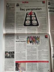 CUMHURİYET PAZAR GAZETESİ DOĞUM GÜNÜ HEDİYESİ-18 Mart 2018-Gonca Vuslateri kendi işinde Fazıl Say olmayı hayal ediyorum-Çağnur Öztürk-tasarımın Orta Doğu-Özlem yalım-şeker gibi yazılar porno kafasında aşk ve kadın-Hilal bebek-sağlık olsun ilaç yarışmaları-Osman Elbek-çocukluğum yetişkinlikle imtihani-Tayfun Atay-her şey-Mirgün cabaz-Çocuk sesi-Bekir Onur-yeni dizi şahsiyet hatırlamak ya da hatırlamamak-eşik cini-mine Söğüt-çalıntı zaman Barbaros Şansal-turist Ömer Ölmez-Bülent Vardar-terapi Alper Hasoğlu-Atilla erden-Anadolu giysi kültürü-onur Saylak-Hakan Günday-Adıyaman park AVM-Ali İsmail Korkmaz-Gürkan Korkmaz-Emel Korkmaz-Ali İsmail Korkmaz 24 yaşında-sayfa sayısı sekiz