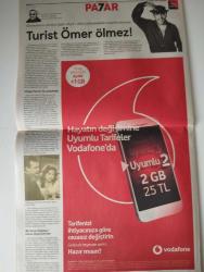 CUMHURİYET PAZAR GAZETESİ DOĞUM GÜNÜ HEDİYESİ-18 Mart 2018-Gonca Vuslateri kendi işinde Fazıl Say olmayı hayal ediyorum-Çağnur Öztürk-tasarımın Orta Doğu-Özlem yalım-şeker gibi yazılar porno kafasında aşk ve kadın-Hilal bebek-sağlık olsun ilaç yarışmaları-Osman Elbek-çocukluğum yetişkinlikle imtihani-Tayfun Atay-her şey-Mirgün cabaz-Çocuk sesi-Bekir Onur-yeni dizi şahsiyet hatırlamak ya da hatırlamamak-eşik cini-mine Söğüt-çalıntı zaman Barbaros Şansal-turist Ömer Ölmez-Bülent Vardar-terapi Alper Hasoğlu-Atilla erden-Anadolu giysi kültürü-onur Saylak-Hakan Günday-Adıyaman park AVM-Ali İsmail Korkmaz-Gürkan Korkmaz-Emel Korkmaz-Ali İsmail Korkmaz 24 yaşında-sayfa sayısı sekiz