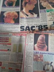 Milliyet renk Gazetesi doğum günü hediyesi-24 nisan 1985-Serpil Çakmaklı-Raffaella Carra-Orlando Ramirez-Behice Aksoy-Türkan Şoray-Cihan Ünal-Engin İnal-Pamela Sue Martin-Pahalı güvercin-Raffaella’nın ikiz kardeşi-Behiye Abla’dan öğütler-Saç ’85-Kadın önce insandır-Uğursuz dizi-Yatılı okul anıları-Dünden bugüne-Bastır viking karikatürü-dik browne-kont senli benli karikatürü-Frank ridveway-küçümen karikatürü-süper veli karikatürü-ralph smith-burcunuz gülten suveren-nezihe araz-üstün korugan-satranç kahraman olgaç-red kit-daltonlar-morris ve goscinny