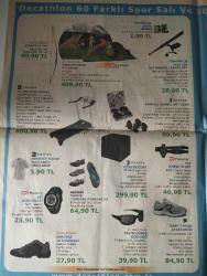 DECATHLON GAZETESİ DOĞUM GÜNÜ HEDİYESİ-Türkiye’nin en büyük spor mağazası Forum İstanbul’da Decathlon sporun uzmanı-decathlon 60 farklı spor dalı ve 5000 çeşit ürün ile hizmetinizde-Yapı Kredi World-Axess-Ted-garanti bonus-sayfa sayısı dört