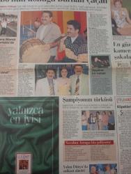 Melodi Gazetesi doğum günü hediyesi-5 Haziran 1997-Ah şu kocalar-Hale Pakcan-Mimi ile muti-Patrick Mc Donnell-Bizim aile-Mort Walker-Dick Browne-Marvin-Tom Amstron-süleyman Turan-astroloji-meltem pusat klinik-Sertab Erener-Demir Demirkan-Emine S. Beder-Meltem Pusat-Barış Manço-Burhan Çaçan-Ebru Yaşar-İbrahim Tatlıses-Nevzat Karakış-Şampiyonun türküsü-Genç kızlığıma döndüm-Daha yeşil daha temiz bir dünya için-Karnabahar böreği-Selülite ağrısız son-En güzel kamera şakaları-Hayatım bir roman-Yalnızca en iyisi-Yalnız Dünya’da suikast zinciri-Namus Borcu-Sahipsizler-Aşk Yarası-Gazap Üzümleri-Kazan Kazan-Karanlık Güçler-Abraham Lincoln-Kayıp Yüzük-Kapının Arkasında Biri Var-Bir Yıldız Doğuyor-Paralel Dünyalar