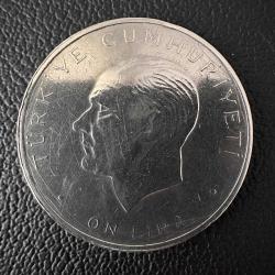 Gümüş 10 Lira 1960 İhtilal. Hakimiyet Milletindir. 27 Mayıs 1960