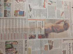 Melodi Gazetesi doğum günü hediyesi-24 eylül 1995-Seda Güler-Ebru Kılıçoğlu-Jülide Ateş-Hayri Achuman-Türkan Şoray-Ercan Saatçi-Hale Pakcan-Süleyman Turan-Mehmet Ali Birand-Orhan Boran-İpek Gümüşoğlu-Seray Sever-Emel Sayın-Gandhi-Yokeden Şüphe-Gönüllü Kahraman-Crackerjack-Süper Anne-Kızım Olmadan Asla-Arka Sokaklar-Patavatsız erkekler-Jülide’nin gelinliği-Köpekle seyahat-Diş fırçasının tarihçesi-Eski Bir Aşk-Yepyeni bir “32. Gün”-Orhan Boran’la atv’de Pazar-Sekiz Oscar’lı başyapıt-Camel Trophy 95-“Sizin İçin” tüketicinin dostudur-“Jet-Set” ile Avrupa’da ufuk turu-Yokeden Şüphe-Gönüllü Kahraman-Crackerjack-Süper Anne-Kızım Olmadan Asla-Dr.stress-Mehmet ali birand-Glenn close-Lorenzo lamas-Ahmet Uğurlu-fatma girik-Tekin akmansoy-sayfa sayısı 4