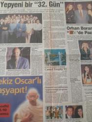 Melodi Gazetesi doğum günü hediyesi-24 eylül 1995-Seda Güler-Ebru Kılıçoğlu-Jülide Ateş-Hayri Achuman-Türkan Şoray-Ercan Saatçi-Hale Pakcan-Süleyman Turan-Mehmet Ali Birand-Orhan Boran-İpek Gümüşoğlu-Seray Sever-Emel Sayın-Gandhi-Yokeden Şüphe-Gönüllü Kahraman-Crackerjack-Süper Anne-Kızım Olmadan Asla-Arka Sokaklar-Patavatsız erkekler-Jülide’nin gelinliği-Köpekle seyahat-Diş fırçasının tarihçesi-Eski Bir Aşk-Yepyeni bir “32. Gün”-Orhan Boran’la atv’de Pazar-Sekiz Oscar’lı başyapıt-Camel Trophy 95-“Sizin İçin” tüketicinin dostudur-“Jet-Set” ile Avrupa’da ufuk turu-Yokeden Şüphe-Gönüllü Kahraman-Crackerjack-Süper Anne-Kızım Olmadan Asla-Dr.stress-Mehmet ali birand-Glenn close-Lorenzo lamas-Ahmet Uğurlu-fatma girik-Tekin akmansoy-sayfa sayısı 4