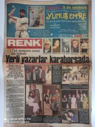 Milliyet Renk Doğum günü Gazetesi-16 Mayıs 1985-Yaşar Kemal-adalet Ağaoğlu-Orhan Kemal-Atilla İlhan-Tarık Buğra-Talat Bulut-Şükran Güngör-Burçin orhon-Pembe Mutlu-Yunus Emre fotoroman-Tarık Akan-Mine film-Fevzi Tuna-Orhan Kemal-Orhan elmas-Arsen Gürzap-Alev Sezer-Ahmet leventoğlu-Nuri Gültekin-Ediz Hun-Ziya Öztan-Halit Ziya Uşaklıgil-Reşat Nuri Güntekin-Sabahattin Ali-Atilla İlhan-Orhan elmas-Ziya Öztan-Ahmet mekin-Arsen Gürzap-kadınların dünyası bayat ekmek tatlısı-zayıflarken yapılan 14 yanlış-christian dior şimdi de taklit mücevherler yapıyor-elleriniz dile geldi-falz-bulmaca-pul dünyası-Karadeniz’i doğu Anadolu’ya bağlayan il Trabzon-Trabzon kimlik kartı-Türkiye’nin çay deposu Rize-rize’nin kimlik kartı-Artvin-Artvin’in kimlik kartı-Bastır viking karikatürü-dik browne-kont senli benli karikatürü-Frank ridveway-küçümen karikatürü-süper veli karikatürü-ralph smith-burcunuz gülten suveren-nezihe araz-üstün korugan-satranç kahraman olgaç-red kit-daltonlar-morris ve goscinny-