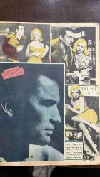 YELPAZE RESİMLİ SALON Mecmuası DERGİSİ - SAYI : 350 - 25 ŞUBAT 1959 -  ŞÜKRAN UYLUK - UMRAN YEDEKÇİ - GÜRÇİN ERALP - BOZKURT ERGENEKON - MUAMMER ÖZAĞAÇ - NURAL KOCALTARZEM - N. Ş. K. - MELİHA ORÁL - MÜYESSER AYÇİN - MEBRURE ARICAN - ERTUĞRUL ŞENER - ETHEM UTKU - BÜLENT HABORA - NERMIN YEŞIL - NÜKHET EMIR - GÜLŞEN AYDOĞDU - FERZAN UYUR - IŞIK DENIZ - MINE GÜLEÇ - TÜLAY ORTAÇ - SAFA ÖNAL - ALAEDDIN KIRAL - MUKADDER KIRAL - BÜLENT SEREN - RAFET OBALI - MACIT - NESRIN - ANNA - JULYATTA - MAHMUT YESARI - SÜTHALA AYŞE HANIM - SULTANSELIMLI KERIM EFENDI - NURINIGÅR KALFA - MÜZEHHER - NIYAZI - OSMAN RAKIM - MADAM ELENI - MARIKA - MARIKANIN KIZ KARDEŞI - TEŞEKKÜR EDERİZ - POSTACI - YELPAZE - DİKKAT - MECMUAMIZA GÖNDERİLEN YAZI VE RESİMLER - RESIMLI SALON MECMUASI - MESHUR TÜRK ROMANLARI - TIPI DINDI - GELECEK HAFTA YENİ GÖRÜŞÜNÜZ - CİLDİMİZE BAŞLIYORUZ - CECIL B. DE MILLE - CONSTANCE ADAMS - DAVID BELASCO - COSTANCE ADAMS - TONY CURTIS - JACK LEMMON - YUL BRYNNER - CLAIRE BLOOM - CH  - 26 SAYFA