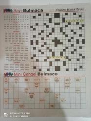 Hürriyet Bulmaca Doğum Günü Gazetesi - 15 Ekim 2023-Rojda demirer-sayı bulmaca-kelime bulmaca-mini Çengel bulmaca-mozaik bulmaca-artan sözcük-sudoku-dev şifreli bulmaca-zincir bulmaca-kare bulmaca-Ferdi Tayfur-sayfa sayısı 12