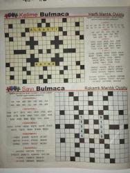 HÜRRİYET BILBUL GAZETESİ DOĞUM GÜNÜ HEDİYESİ-9 Mart 2018-Çengel bulmaca-beşli sudoku bulmaca-zincir bulmaca-mozaik bulmaca-sayı bulmaca-kare bulmaca-kelime bulmaca- rakamlı mantıklı bulmaca-Türkiye’nin en büyük çizgi roman sitesi-macera devam ediyor-Doğa Rutkay