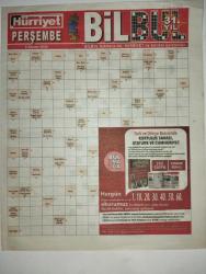 HÜRRİYET BILBUL GAZETESİ DOĞUM GÜNÜ HEDİYESİ-5 Kasım 2020-Çengel bulmaca-beşli sudoku bulmaca-zincir bulmaca-mozaik bulmaca-sayı bulmaca-kare bulmaca-kelime bulmaca- rakamlı mantıklı bulmaca-Türkiye’nin en büyük çizgi roman sitesi-macera devam ediyor-Deniz Seki
