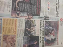 Cafe milliyet Doğum günü Gazetesi-6 ekim 2008-Angelina jolie-Profesör Dr. Murat tuzcu ile kalbimizi dinleyelim-Ali eyüboğlu-54. Eurovision Şarkı Yarışması 2009 yılının mayıs ayında Rusya’nın başkenti Moskova’da gerçekleştirecek yarışmaya katılacak sanatçıların anket sonuçları-alman Krause-Siren Ertan-Özge Özberk-Polat Bilgin-Sinan tuzcu-Nilay Örnek-Ebru Şallı-Sinan koloğlu-Naimdilmeler-Hakan kırkoğlu-burcu Esmersoy-ruken demirer-Gökhan Şükür-Hayko Cepkin-şebnem ferah-hadise Ayşe Erdem-avanak kuzenler gişede birinci-Meral Okay-Beyazıt Öztürk-Bora Bağcıbaşı-Nilay Örnek-Pınar Aylin-Türker İnanoğlu-Gülşen Bubikoğlu-Tarık Akan-Hakan kırkoğlu ile astroloji-ilişki bittiği için ağlama krizlerine girmedim-birsen altuntaş-Gökhan Şükür-Hülya Avşar-seksendört grubu turneden döndü-sayfa sayısı altı