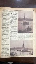 YELPAZE RESİMLİ SALON Mecmuası DERGİSİ - SAYI : 20- 2 MAYIS 1956 -  1959 ALINA - GIONNI - GLORYA - M.A.K. - SELMA - BÜLEND - LÂLE - NİLÜFER - ORHAN - SELİM - SEVDA - CENGİZ - GÖNÜL - SABAHAT FILMER - ANDREA - GIOVANNI - MARGARET BİR GÖNÜL RÜYASI - AŞKIN SESİ - YELPAZE’NİN EDEBÎ ROMANI - FİLADELFIYA’DA ÇİÇEKÇİ KIZ - MOTORLA ADA GEZİSİ - DENİZDE GENÇLİK - KIZIL IŞIKTA MÜZİK VE KAHKAHALAR - KIZILAY MÜSAMERESİ - GÜZELLİK VE GÖZ BAKIMI - POND’S KREMLERİ - MODAYA UYGUN TEN - GÜMÜŞ GONDOL - ALMA KİLİSEDE SÜKUNETE KAVUŞUR - OTELDE TEDAVİ GÖREN GIOVANNI - FOTOGRAFTA İKİ KİŞİ - DOSTLUK VE KIRGINLIK - EN GÜZEL BAYRAM HEDİYESİ - NECMİ ONUR - İDRİS YILMAZ - ALKİBİAD - III. AHMET TOKALON KREMİ - KIZ KULESİ EFSANESİ - PADİŞAH KIZI VE YILAN - KIZ KULESİNİN TARİHİ - KIZ KULESİNDEN İSTANBUL MANZARASI - KIZ KULESİNDEKİ BEKÇİLER - KIZ KULESİNE ÂŞIKLARIN GECE ZİYARETİ - KIZ KULESİNİ SATIN ALMAK İSTEYEN ADAM - KIZ KULESİNİN RESTORASYONU - KIZ KULESİNDEN BOĞAZ VE MARMARA GÖRÜNÜMÜ - İSTANBUL’DA RAM - 28 SAYFA