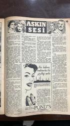 YELPAZE RESİMLİ SALON Mecmuası DERGİSİ - SAYI : 20- 2 MAYIS 1956 -  1959 ALINA - GIONNI - GLORYA - M.A.K. - SELMA - BÜLEND - LÂLE - NİLÜFER - ORHAN - SELİM - SEVDA - CENGİZ - GÖNÜL - SABAHAT FILMER - ANDREA - GIOVANNI - MARGARET BİR GÖNÜL RÜYASI - AŞKIN SESİ - YELPAZE’NİN EDEBÎ ROMANI - FİLADELFIYA’DA ÇİÇEKÇİ KIZ - MOTORLA ADA GEZİSİ - DENİZDE GENÇLİK - KIZIL IŞIKTA MÜZİK VE KAHKAHALAR - KIZILAY MÜSAMERESİ - GÜZELLİK VE GÖZ BAKIMI - POND’S KREMLERİ - MODAYA UYGUN TEN - GÜMÜŞ GONDOL - ALMA KİLİSEDE SÜKUNETE KAVUŞUR - OTELDE TEDAVİ GÖREN GIOVANNI - FOTOGRAFTA İKİ KİŞİ - DOSTLUK VE KIRGINLIK - EN GÜZEL BAYRAM HEDİYESİ - NECMİ ONUR - İDRİS YILMAZ - ALKİBİAD - III. AHMET TOKALON KREMİ - KIZ KULESİ EFSANESİ - PADİŞAH KIZI VE YILAN - KIZ KULESİNİN TARİHİ - KIZ KULESİNDEN İSTANBUL MANZARASI - KIZ KULESİNDEKİ BEKÇİLER - KIZ KULESİNE ÂŞIKLARIN GECE ZİYARETİ - KIZ KULESİNİ SATIN ALMAK İSTEYEN ADAM - KIZ KULESİNİN RESTORASYONU - KIZ KULESİNDEN BOĞAZ VE MARMARA GÖRÜNÜMÜ - İSTANBUL’DA RAM - 28 SAYFA