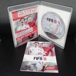 PS3 Oyun Fifa 11 Orijinal. Kitapçık Mevcut. Disk 10 üzerinden 9.5 koleksiyonluk