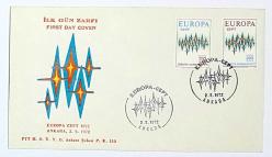 1972 FDC EUROPA-CEPT, Ankara, 02.05.1972, PTT M.O.B.Y.D. İlk Gün Zarfı (FDC-190)