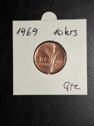 1969 YILI MADENİ 10 KURUŞ BAKIR ÇİL TCM 1605