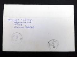 1998 Türk Kadın Başlıkları FDC İLK GÜN ZARFI - ilave pullarla taahhütlü postadan geçmiş