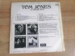 TOM JONES – 13 SMASH HITS, 33’LÜK LONG PLAY, 1967 İNGİLTERE BASKI