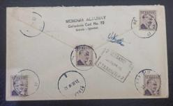 TÜRKİYE, 1959 POSTADAN GEÇMİŞ ZARF  (Z-1)