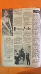HAFTA MEMLEKET VE DÜNYA HADİSELERİNİ TAKİP EDER, HAFTANIN EN SEÇME YAZI VE RESİMLERİNİ VERİR, SİYASİ MECMUA DERGİSİ - 13 MAYIS 1955 SAYI: 19 BAO DAI - VAN VI - DIEM - GRONCHI - EMİN ALİ TÜRKGELDİ - TALAT PAŞA - HOWARD JONES - TERRY MOORE - ŞAHAP BALCIOĞLU - LERZAN BENGİSU - A E GÜRSEL - MELİHA GÜRSEL - KAYA GÜRSEL - OYA GÜRSEL - NİLÜFER GÖKAY - NANAKACIK - MAŞUKA İPEKÇİ - FERİDUN İPEKÇİ - NACİ İPEKÇİ - ZARİFE YAYBULAK - UMİD KIRDAR - KÖNİG - KÖRÜKÇÜ - ARAM - C OZANKAN - FEYYAZ TOKAR - DR BİYAL - HİND TANRISI RAMA - SITA - BORWICK TROUT - LADY TROUT - JULIA - CEMİL CAHİT CEM - RENAY - BİR KAVUK DEVRİLDİ - YENİ BİR BAŞKAN - BİR KAYIP DAHA - YOLUN AÇIK OLSUN - ALISON'UN RESMİ - UĞBORWICK TROUT'U LADY TROUT VE KIZI JULIA - ALA MINUT HİKAYE - SİZ DE ORADA MIYDING - FITNE FOCURV - ÇAYHANE - TİPİK - TATH BİR AĞUSTOS GÜNÜ TRENMİZ CAN'A YAKLAŞIYOR - 36 SAYFA