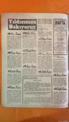 HAFTA MEMLEKET VE DÜNYA HADİSELERİNİ TAKİP EDER, HAFTANIN EN SEÇME YAZI VE RESİMLERİNİ VERİR, SİYASİ MECMUA DERGİSİ - 13 MAYIS 1955 SAYI: 19 BAO DAI - VAN VI - DIEM - GRONCHI - EMİN ALİ TÜRKGELDİ - TALAT PAŞA - HOWARD JONES - TERRY MOORE - ŞAHAP BALCIOĞLU - LERZAN BENGİSU - A E GÜRSEL - MELİHA GÜRSEL - KAYA GÜRSEL - OYA GÜRSEL - NİLÜFER GÖKAY - NANAKACIK - MAŞUKA İPEKÇİ - FERİDUN İPEKÇİ - NACİ İPEKÇİ - ZARİFE YAYBULAK - UMİD KIRDAR - KÖNİG - KÖRÜKÇÜ - ARAM - C OZANKAN - FEYYAZ TOKAR - DR BİYAL - HİND TANRISI RAMA - SITA - BORWICK TROUT - LADY TROUT - JULIA - CEMİL CAHİT CEM - RENAY - BİR KAVUK DEVRİLDİ - YENİ BİR BAŞKAN - BİR KAYIP DAHA - YOLUN AÇIK OLSUN - ALISON'UN RESMİ - UĞBORWICK TROUT'U LADY TROUT VE KIZI JULIA - ALA MINUT HİKAYE - SİZ DE ORADA MIYDING - FITNE FOCURV - ÇAYHANE - TİPİK - TATH BİR AĞUSTOS GÜNÜ TRENMİZ CAN'A YAKLAŞIYOR - 36 SAYFA