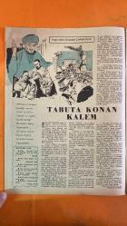 HAFTA MEMLEKET VE DÜNYA HADİSELERİNİ TAKİP EDER, HAFTANIN EN SEÇME YAZI VE RESİMLERİNİ VERİR, SİYASİ MECMUA DERGİSİ - 17 EYLÜL 1954 SAYI: 260 ZAHİR GÜVEMLİ - GÜNGÖR KABAKÇIOĞLU - EUGÈNE DELACROIX - MARIANNE - LEONARDO DA VINCI - LA GIOCONDA - NURULLAH BERK - FUAT KÖPRÜLÜ - MELİHAT EKİNCİ - NAİM TİRALİ - KUTSİ TECER - CELAL ESAT ARSEVEN - RUMBAYOĞLU FAHRETTİN BEY - EVLİYA ÇELEBİ - KANUNİ SULTAN SÜLEYMAN - FATİH SULTAN MEHMET - İKİNCİ SULTAN BEYAZIT - YAVUZ SULTAN SELİM - ŞEYHÜLİSLAM EBUSSUD EFENDİ - KAPTAN-I DERYA PİYALE PAŞA - GEVHERHAN SULTAN - GEVHERMÜLÜK SULTAN - KALAYLIKÖZ ALİ PAŞA - ISMIHAN SULTAN - SOKULLU MEHMET PAŞA - NİŞANCI FERİDAN PAŞA - PEÇEVİLİ İBRAHİM EFENDİ - GÜLLE BABA - GÜL BABA - ŞALE KÖŞKÜ - YILDIZ PARKI - SALE KÖŞKÜ - PARİS MEKTUPLARI - FRANSIZ KADINLARIN İŞ HAYATINDAKİ ROLÜ - PARİS’TE KADIN BİLETÇİLER - KADIN REHBERLER - KADIN SANATÇILAR - KADIN KOPYACILAR - KREM PERTEV - DEODORO PAR KLOROFİL PASTİLLERİ - İKİ GÜL BABA - ESKİ ZAMANLARDAN MERAKLI VAKALAR 3 - 36 SAYFA