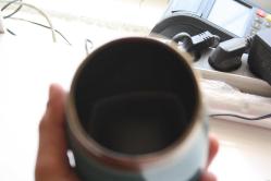 TİFFENN SMALL VASE TURQUOİSE MADAME COCO SAĞLAM ÇİÇEKLİK KASE (KİTAP RAF