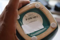 TİFFENN SMALL VASE TURQUOİSE MADAME COCO SAĞLAM ÇİÇEKLİK KASE (KİTAP RAF