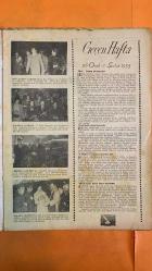 HAFTA MEMLEKET VE DÜNYA HADİSELERİNİ TAKİP EDER, HAFTANIN EN SEÇME YAZI VE RESİMLERİNİ VERİR, SİYASİ MECMUA DERGİSİ - SAYI: 176 6 ŞUBAT 1953 HAMİT RIZA PEHLEVİ - FUAT KÖPRÜLÜ - NECİP FAZIL KISAKÜREK - PAPAGOS - STEFANOS - TITO - POPOVİÇ - STEFANOPOULOS - ADNAN MENDERES - LORD MOUNTBATTEN - GENERAL ROBERTSON - KORGENERAL WYMAN - FOSTER DULLES - STASSEN - DE GASPERI - KAZIM KARABEKİR - NEYZEN TEVFİK - GOJKA ZARKOVİÇ - AHMET HÜSEYİN - PROFESÖR SMITH - KAPTAN HAUNT - HALİL SEZER - GALATASARAY LİSESİ EDEBİYAT MATİNESİ - MALATYA HADİSESİ - TÜRK-YUNAN-YUGOSLAVYA GÖRÜŞMELERİ - BALKAN MÜDAFAA SİSTEMİ - NATO AKDENİZ GÖRÜŞMELERİ - MENDERES BASIN TOPLANTISI - DEVRİM OCAKLARI DERNEĞİ - MİLLİYETÇİLER DERNEĞİ - SİGARA İÇİŞİNE GÖRE KARAKTER ANALİZİ - COELACANTHUS BALIK KEŞFİ - ANJUANA ADASI - MOZAMBİK - MADAGASKAR - BEYOĞLU MÜFTÜLÜĞÜ KURSU - SİRKECİ KARYOLA FABRİKASI YANGINI - LAİKLİK HAFTASI TOPLANTISI - HİCİV VE DERBEDERLİK - MEVLEVİ DERGÂHI - FATİH MEDRESESİ - METİN TOKER - LOUIS ARMSTR  - 36 SAYFA