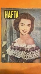 HAFTA MEMLEKET VE DÜNYA HADİSELERİNİ TAKİP EDER, HAFTANIN EN SEÇME YAZI VE RESİMLERİNİ VERİR, SİYASİ MECMUA DERGİSİ - SAYI: 225 15 OCAK 1954 TAHSİN DEMİRAY - CEMİL CAHİT CEM - SEZAİ SOLELLİ - OĞUZ ÖZDEŞ - BARBARA RUSH - REKOR MERAKLILARINA DAİR - BAYAN PFISTERHAMMER - HERDIS LARSEN - MAXIMO FERRER - ŞEFİKA REHVAN - DINO SURIANO - AMERICANO ANDREOLI - W. E. RIECK - POP MAYAAR - JULIO MORENO - TENDO OBAKAŞİ - BESSIE LIPMAN - MARINELLA LAMBRERCHI - DÜNYA REKORLARI - PATATES SOYMA REKORU - BİRA İÇME REKORU - BİSİKLETLE DÖNME REKORU - BİLARDO MARATONU - KOYUN KIRPMA REKORU - BİLYA ŞAMPİYONU - SUDA KALMA REKORU - PİRİN ÜZERİNE ŞİİR - TOKAT VE YEME REKORU - ÖPÜŞME REKORU - GÖĞÜS ÇEVRESİ REKORU - AVRUPA’DA ŞİDDETLİ KIŞ - YOLLARIN KAPANMASI - GÖZEN KREM - DR. NURİ SANDIKÇIOĞLU - CREME DE BEAUTE - KADIN GÜZELLİK ÜRÜNLERİ - HAFTALIK BURÇ YORUMLARI - DUYGUSAL VE MESLEKİ GELİŞMELER - ASTROLOJİK  - 44 SAYFA