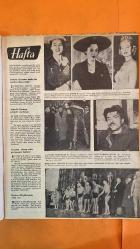 HAFTA MEMLEKET VE DÜNYA HADİSELERİNİ TAKİP EDER, HAFTANIN EN SEÇME YAZI VE RESİMLERİNİ VERİR, SİYASİ MECMUA DERGİSİ - SAYI: 225 15 OCAK 1954 TAHSİN DEMİRAY - CEMİL CAHİT CEM - SEZAİ SOLELLİ - OĞUZ ÖZDEŞ - BARBARA RUSH - REKOR MERAKLILARINA DAİR - BAYAN PFISTERHAMMER - HERDIS LARSEN - MAXIMO FERRER - ŞEFİKA REHVAN - DINO SURIANO - AMERICANO ANDREOLI - W. E. RIECK - POP MAYAAR - JULIO MORENO - TENDO OBAKAŞİ - BESSIE LIPMAN - MARINELLA LAMBRERCHI - DÜNYA REKORLARI - PATATES SOYMA REKORU - BİRA İÇME REKORU - BİSİKLETLE DÖNME REKORU - BİLARDO MARATONU - KOYUN KIRPMA REKORU - BİLYA ŞAMPİYONU - SUDA KALMA REKORU - PİRİN ÜZERİNE ŞİİR - TOKAT VE YEME REKORU - ÖPÜŞME REKORU - GÖĞÜS ÇEVRESİ REKORU - AVRUPA’DA ŞİDDETLİ KIŞ - YOLLARIN KAPANMASI - GÖZEN KREM - DR. NURİ SANDIKÇIOĞLU - CREME DE BEAUTE - KADIN GÜZELLİK ÜRÜNLERİ - HAFTALIK BURÇ YORUMLARI - DUYGUSAL VE MESLEKİ GELİŞMELER - ASTROLOJİK  - 44 SAYFA