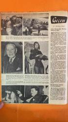 HAFTA MEMLEKET VE DÜNYA HADİSELERİNİ TAKİP EDER, HAFTANIN EN SEÇME YAZI VE RESİMLERİNİ VERİR, SİYASİ MECMUA DERGİSİ - SAYI: 225 15 OCAK 1954 TAHSİN DEMİRAY - CEMİL CAHİT CEM - SEZAİ SOLELLİ - OĞUZ ÖZDEŞ - BARBARA RUSH - REKOR MERAKLILARINA DAİR - BAYAN PFISTERHAMMER - HERDIS LARSEN - MAXIMO FERRER - ŞEFİKA REHVAN - DINO SURIANO - AMERICANO ANDREOLI - W. E. RIECK - POP MAYAAR - JULIO MORENO - TENDO OBAKAŞİ - BESSIE LIPMAN - MARINELLA LAMBRERCHI - DÜNYA REKORLARI - PATATES SOYMA REKORU - BİRA İÇME REKORU - BİSİKLETLE DÖNME REKORU - BİLARDO MARATONU - KOYUN KIRPMA REKORU - BİLYA ŞAMPİYONU - SUDA KALMA REKORU - PİRİN ÜZERİNE ŞİİR - TOKAT VE YEME REKORU - ÖPÜŞME REKORU - GÖĞÜS ÇEVRESİ REKORU - AVRUPA’DA ŞİDDETLİ KIŞ - YOLLARIN KAPANMASI - GÖZEN KREM - DR. NURİ SANDIKÇIOĞLU - CREME DE BEAUTE - KADIN GÜZELLİK ÜRÜNLERİ - HAFTALIK BURÇ YORUMLARI - DUYGUSAL VE MESLEKİ GELİŞMELER - ASTROLOJİK  - 44 SAYFA