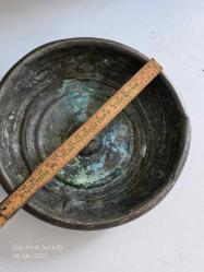 Bakır hamam tası dekorluk 20 cm