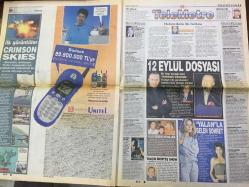 STAR GAZETESİ STAR ÖZEL EKİ - 17 EYLÜL 2000 - SİBEL CAN ''İNTİHAR EDECEKTİM - SİBEL CAN ÖZEL RÖPORTAJI - ÇİĞDEM ÜLKER, MEHMET GÜÇ - OLİMPİYAT KADINLARI - NADİR ELÇİ - THE HOLMES BROTHERS - BLUES'UN TARİHÇESİ - EMRAH, TAN SAĞTÜRK, TEOMAN, MEHMET ALİ ALABORA, EDİZ MOLLAOĞLU, BURAK HAKKI, İBRAHİM KUTLUAY, HASAN YALNIZOĞLU, KENAN İMİRZALIOĞLU - MİNİ COOPER OTOMOBİLLER - EBRU CÜNDÜBEYOĞLU - TÜLAY ÜNAL