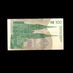 HIRVATİSTAN (1991) - 100 Dinar (ÇT 7,0/10) 