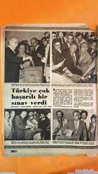HAYAT DERGİSİ - SAYI: 24 9 HAZİRAN 1977 - BÜLENT ECEVİT - SÜLEYMAN DEMİREL - NAHİT MENTEŞE - TAHİR ZENGİNGÖNÜL - İBRAHİM KİRAZOĞLU - FAHRİ KORUTÜRK - NECMETTİN ERBAKAN - ALPARSLAN TÜRKEŞ - ŞEVKET RADO - SEMSİ KUSEYRİ - MEHMET SÜRENKÖK - HILKAT TUĞRUL - ENVER SEDAT - RIZA PEHLEVİ - FARAH DİBA - PRENSES MASUME FARAHNAZ - PRENSES LEYLA - PRENS ALİ RIZA - PRENSES ŞEHNAZ - KRALİÇE FEVZİYE - SEÇİM GÜNÜ LİDERLERİN OY KULLANMASI - C.H.P. GENEL MERKEZİ FARABİ SOKAK - 666EB PAROLASI - A.P. GENEL MERKEZİ MİTHATPAŞA CADDESİ - TAVŞANLI 29 NUMARALI SANDIK - MECLİSTEN BEKLENEN KANUNLAR - DEMOKRASİ VE ASAYİŞ TARTIŞMASI - KAHİRE GÖZLEMLERİ - MÜSLÜMAN KIYAFETLERİ - MISIR’DA NÜFUS VE İŞSİZLİK SORUNU - TÜRK-MISIR TİCARİ MÜNASEBETLERİ - İRAN KRALİYET AİLESİ - ŞAH’IN ÇOCUKLARI VE TAHT VARİSİ - İRAN’IN İLERLEME ÇABALARI - SEÇİM GECESİ ANKARA’DA COŞKU - ECEVİT’İN HALKI SELAMLAMASI - SANDIKTAN GELEN İLK HABERLER - SİYASİ LİDERLERİN SEÇİM DEĞERLENDİRMELERİ - DEMOKRASİDE ŞİDDET VE GÜVENLİK ELEŞTİRİLER - 64 SAYFA