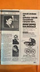 HAYAT DERGİSİ - SAYI: 12 16 MART 1972 - RICHARD NIXON - PATRICIA NIXON - HENRY KISSINGER - MAO ÇE TUNG - ÇU EN LAI - NANCY TANG - STEPHEN DAVIS KEYE - ZEHRA AVŞAR - KASIM AVŞAR - NERİMAN AVŞAR - CEVDET KERİM İNCEBAY - ERCÜMENT KALMIK - HOCALİ ALİ RIZA - SEYFETTİN H. TORUN - SALİHA HANIM - FATMA HANIM - AHU TUĞBAY - NIXON’UN ÇİN ZİYARETİ - MAO İLE NIXON GÖRÜŞMESİ - PATRICIA NIXON’UN GEZİ NOTLARI - PEKİN’DE ŞEREF KITASI DENETİMİ - NANCY TANG’IN TERCÜMANLIK ROLÜ - BAYAN MAO’NUN ERKEK TAVIRLI GÖSTERİLERİ - ÇİN ZİYAFETİNDE NİXON VE ÇU EN LAİ - AMERİKA’DA YAPILAN İSTANBUL USULÜ DÜĞÜN - TÜRKİYE BÜYÜK MİLLET MECLİSİ TABLOLARI - ATATÜRK’ÜN BUĞDAY, PİRİNÇ VE ÇELTİKTEN YAPILAN PORTRESİ - FENERBAHÇE KOYU TABLOSU - ZEYBEKLER TABLOSU - ESKİ ANKARA TABLOSU - MUĞLA KURTULUŞ YILDÖNÜMÜ TABLOSU - TÜRK RESİM SANATI VE MECLİS KOLEKSİYONU - MECLİS’TEKİ SANAT ESERLERİ VE HİKÂYELERİ - MOSKOVA’YA HEDİYE EDİLEN ATATÜRK TABLOSU - TÜRK HALK OYUNLARI VE ÇAYDA ÇIRA ETKİSİ - MECLİS KÜTÜPHANESİ SANAT ESERL - 48 SAYFA