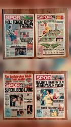 1993 SPOR GAZETE GALATASARAY FENERBAHÇE BEŞİKTAŞ TRABZONSPOR KOCAELİSPOR BURSASPOR KARŞIYAKA NOSTALJİ FUTBOL