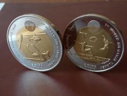 1. DÜNYA HAVA OYUNLARI 1997 (TÜRKİYE )- 5 EURO FİNLANDİYA - 2  ADETLİK SET