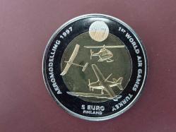 1. DÜNYA HAVA OYUNLARI 1997 (TÜRKİYE )- 5 EURO FİNLANDİYA - 2  ADETLİK SET