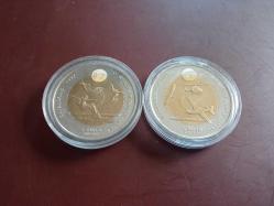 1. DÜNYA HAVA OYUNLARI 1997 (TÜRKİYE )- 5 EURO FİNLANDİYA - 2  ADETLİK SET
