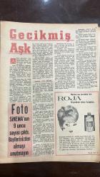 YELPAZE RESİMLİ SALON Mecmuası DERGİSİ - SAYI : 768 - 1 MART 1967 - ALAIN DELON - ROMY SCHNEIDER - FEHMI KARTAL - TEVFİK FİKRET - SUZANNE DE KERSY - FİLİZ BOLAK - KOC - ASLAN - YAY - YELPAZE - BOGA - YILDIZLAR - BASAK - DOLAK - IKIZLER - TERAZI - FALI - KOVA - YENGEÇ - AKREP - BAUK - ÇARŞAMBA ILE GELEN - SINEMA - ILARIA OCCHINI - GABRIELE ANTONINI - MITZI ZEPPEGNO - ALBERTO ARCHETTI - LUGO FORTUNATI - ERROL BÜYÜKBURÇ - TANJU OKAN - VASFI RIZA ZOBU - LIZ SERGIO - CHRISTIAN - SARIAN - NINO DE MURCIA - MIREILLE MATHIEU - ADAMO - MICKY DOLENZ - KOSİGİN - MARC ARYAN - ALBERTO LUPO - ANNAMARIA GUARNIERI - GIANNI CAJAFA - CARLA PIROVANO - WALTER VILLANI - PIERRE LEROND - JULYEN DEFORS - MARIA - NORA - MELIH SOMER - GAZANFER ÖZCAN - GÖNÜL ÜLKÜ - SELİM NAŞİD - ADİLE NAŞİD - TEVFİK GELENBE - GÜZİN GELENBE - RITM MELODI - TELDEN TELE - GAZETECİLER BALOSU - SEVDİĞİNİZ ŞARKILAR - I'M A BOY - BÜYÜKBURÇ EFES'E GİDECEK - MIREILLE MATHIEU - ADAMO AŞIK - MONKEES - MARC ARYAN İLE BİR KONUŞMA   - 28 SAYFA
