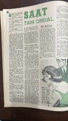 YELPAZE RESİMLİ SALON Mecmuası DERGİSİ - SAYI : 688 - 18 AĞUSTOS 1965 -VILER DEVIS DOLLI PIKFORD FRANSES DR PETER WICHMANN RENZO ALESSIYANI CIYANNA VALLEZI MILA CAVIT GÖNCER - GÖLGEDEKİ MELEK RENZO MAHKEMESİ KIYAFET TESTİ YILDIZLAR FALI - SUZAN DUVAL JERMEN DOMINIK HUBERT MORELI KERIN POL MOREL KONT FEVRE RENEL ZEKI MÜREN RENZO ALESSIYANI CIYANNA VALLEZI MILA ELIZA ZEYNEP YÜKSEL - GÖLGEDEKİ MELEK TAM ONDA HİKÂYE YILDIZLAR FALI   - 28 SAYFA