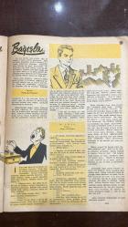 YELPAZE RESİMLİ SALON Mecmuası DERGİSİ - SAYI : 177 - 2 KASIM 1955 - AYŞE SULTAN - MEHMET PAŞA - EKMEKÇİZADE AHMET PAŞA - İHSAN BORAN - M.A.K. - MOIRA - LIVIA - RICCARDO - ELISABETTA DRAGO - MARIO PADOVAN - MAGDA GONNELLA - PENNY - PAOLO - GEN. TOLDY - PINO GORA - LELLA RINALDI - FELICE LUONI - LORENZO RADICI - NECMI ONUR - HILMI GÜMÜŞDERE - MUHITTIN GENÇAŞLAN  ROJA ŞAMPUAN - ROJA BRIYANTINI - SAÇ BAKIMI - KÜÇÜKLERDE GÜZELLİK - GELİN ALAYI - NAHİL - HURMA AĞACI - OSMANLI DÜĞÜNÜ - CEYİZ - VAKIFLAR BANKASI - ÖMÜR BOYU AYLIK GELİR - KADIN BERBERİ - MAHALLE DÜĞÜNÜ - BÜYÜK BALOLAR - BERBERLİK SANATI - MAKAS ŞIKIRTISI - GÖNÜL RÜYASI - KIRAL NEŞRİYAT YURDU - KARANLIKTAKİ PUSE - FIRTINALI AŞKLAR - HİNDİSTAN MİHRACESİ - BRENT DÜŞESİ - LONDRA - KRALİÇEYE ÇIKIŞ - REFIK BAYRAKÇI - METIN AFACAN - ORHAN  UÇUMU BAĞIŞLA - RÜYA MI ACABA - HASTANE ODASI - PENCEREDEN DÜŞÜŞ - GALATA RIHTIMI - ÇİRKİN KADIN - GÜZELLİĞİN ANLAMI - AYNAYI KIRMA - YARADILANI HOŞ GÖR - EYLÜL AKŞAMI - İÇKİ ALEMİ - BAHİ - 28 SAYFA